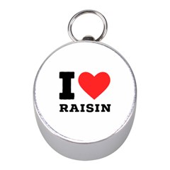 I Love Raisin  Mini Silver Compasses by ilovewhateva