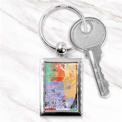 Scrapbook Paris Vintage France Key Chain (rectangle) by Mog4mog4