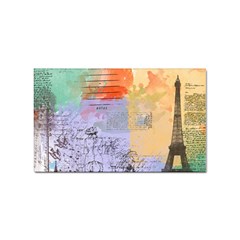 Scrapbook Paris Vintage France Sticker Rectangular (10 Pack) by Mog4mog4