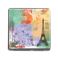 Scrapbook Paris Vintage France Memory Card Reader (square 5 Slot) by Mog4mog4