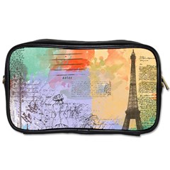 Scrapbook Paris Vintage France Toiletries Bag (one Side) by Mog4mog4