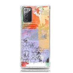 Scrapbook Paris Vintage France Samsung Galaxy Note 20 Tpu Uv Case by Mog4mog4