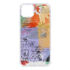 Scrapbook Paris Vintage France Iphone 14 Plus Tpu Uv Print Case