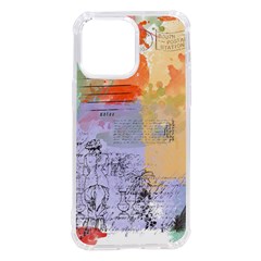 Scrapbook Paris Vintage France Iphone 14 Pro Max Tpu Uv Print Case by Mog4mog4