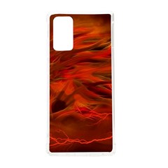 Fire Lion Flames Light Mystical Dangerous Wild Samsung Galaxy Note 20 Tpu Uv Case by Mog4mog4