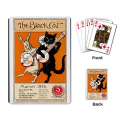 Vintage Poster Ad Retro Design Playing Cards Single Design (rectangle) by Mog4mog4