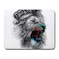 Lion King Head Small Mousepad by Mog4mog4