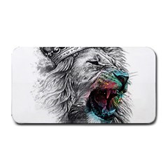 Lion King Head Medium Bar Mat by Mog4mog4