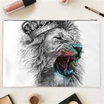 Lion King Head Cosmetic Bag (XXL) Back