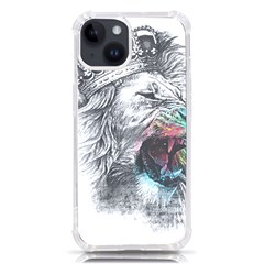 Lion King Head Iphone 14 Tpu Uv Print Case by Mog4mog4