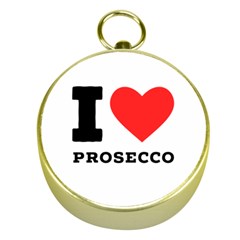 I Love Prosecco Gold Compasses by ilovewhateva