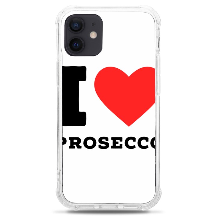 I love prosecco iPhone 12 mini TPU UV Print Case	