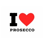 I love prosecco Two Sides Premium Plush Fleece Blanket (Extra Small) 40 x30  Blanket Front