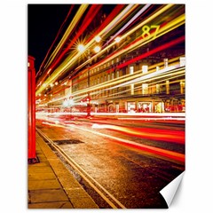 Telephone Booth Red London England Canvas 12  X 16  by Mog4mog4