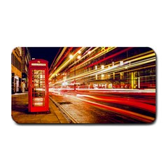 Telephone Booth Red London England Medium Bar Mat by Mog4mog4