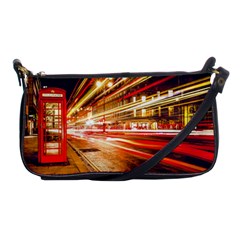 Telephone Booth Red London England Shoulder Clutch Bag by Mog4mog4