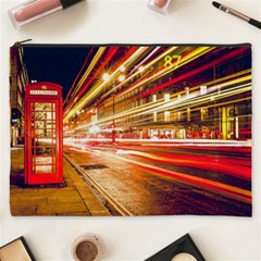 Telephone Booth Red London England Cosmetic Bag (xxxl) by Mog4mog4