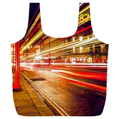 Telephone Booth Red London England Full Print Recycle Bag (xxl) by Mog4mog4