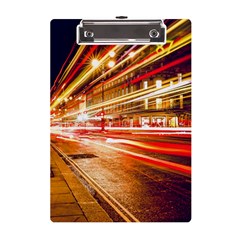 Telephone Booth Red London England A5 Acrylic Clipboard by Mog4mog4