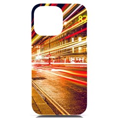 Telephone Booth Red London England Iphone 14 Pro Max Black Uv Print Case by Mog4mog4