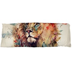 Lion Africa African Art Body Pillow Case (dakimakura) by Mog4mog4