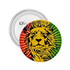 Lion Head Africa Rasta 2 25  Buttons by Mog4mog4