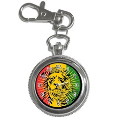 Lion Head Africa Rasta Key Chain Watches by Mog4mog4