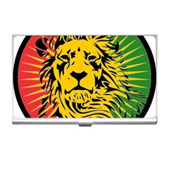 Lion Head Africa Rasta Business Card Holder by Mog4mog4