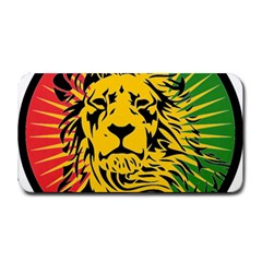 Lion Head Africa Rasta Medium Bar Mat by Mog4mog4