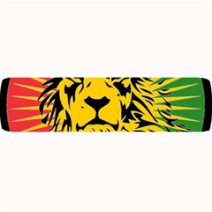 Lion Head Africa Rasta Large Bar Mat by Mog4mog4