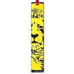 Lion Head Africa Rasta Large Book Marks Front