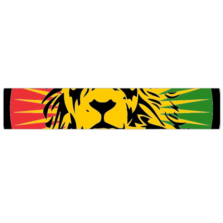 Lion Head Africa Rasta Large Premium Plush Fleece Scarf 