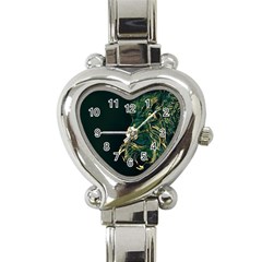 Angry Male Lion Heart Italian Charm Watch by Mog4mog4