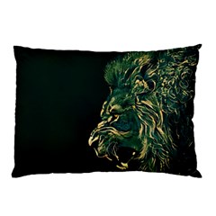 Angry Male Lion Pillow Case