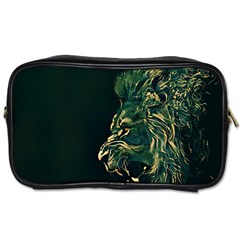 Angry Male Lion Toiletries Bag (two Sides) by Mog4mog4