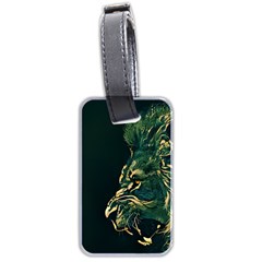 Angry Male Lion Luggage Tag (two Sides)