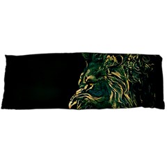 Angry Male Lion Body Pillow Case (dakimakura)