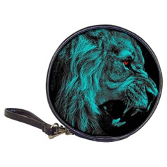 Angry Male Lion Predator Carnivore Classic 20-cd Wallets by Mog4mog4