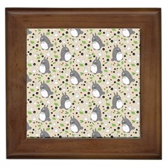 Pattern My Neighbor Totoro Framed Tile