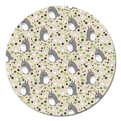 Pattern My Neighbor Totoro Magnet 5  (round)