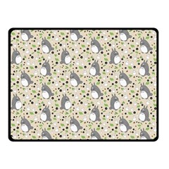 Pattern My Neighbor Totoro Two Sides Fleece Blanket (small) by Mog4mog4