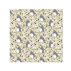 Pattern My Neighbor Totoro Square Satin Scarf (30  X 30 ) by Mog4mog4