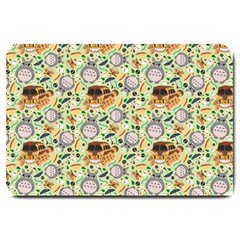 My Neighbor Totoro Pattern Large Doormat