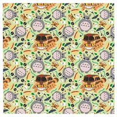 My Neighbor Totoro Pattern Wooden Puzzle Square