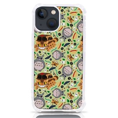 My Neighbor Totoro Pattern Iphone 13 Mini Tpu Uv Print Case by Mog4mog4