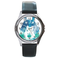 My Neighbor Totoro Round Metal Watch