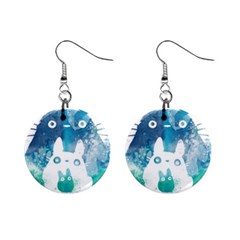 My Neighbor Totoro Mini Button Earrings