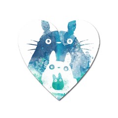 My Neighbor Totoro Heart Magnet