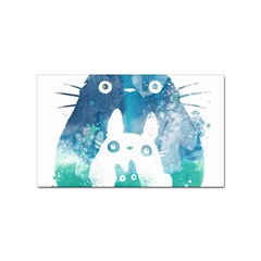 My Neighbor Totoro Sticker Rectangular (100 Pack) by Mog4mog4