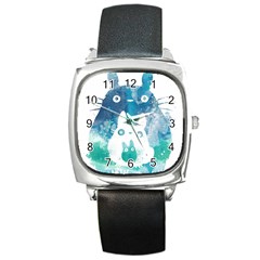 My Neighbor Totoro Square Metal Watch